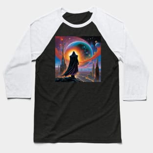 Alien Dreamscape Surreal Sci-Fi Landscapes 3 Baseball T-Shirt